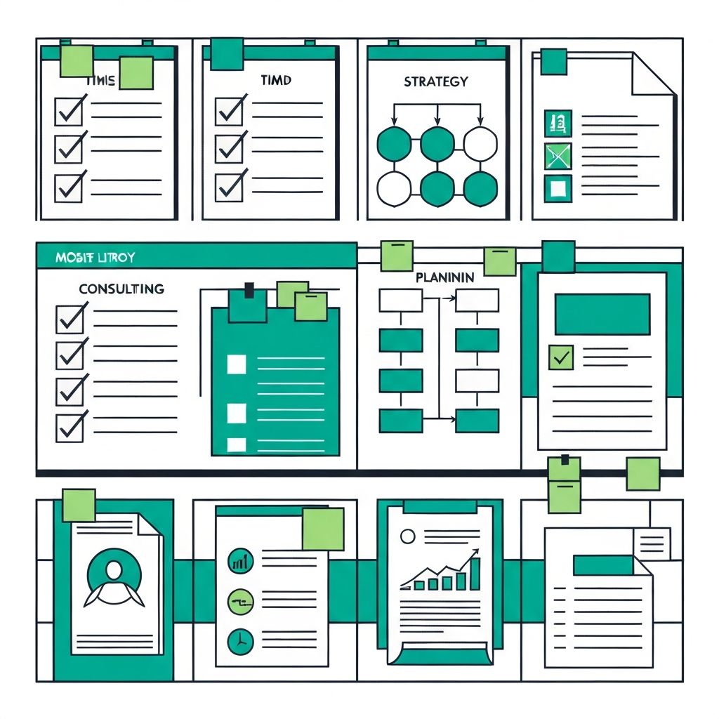 Consulting services illustration