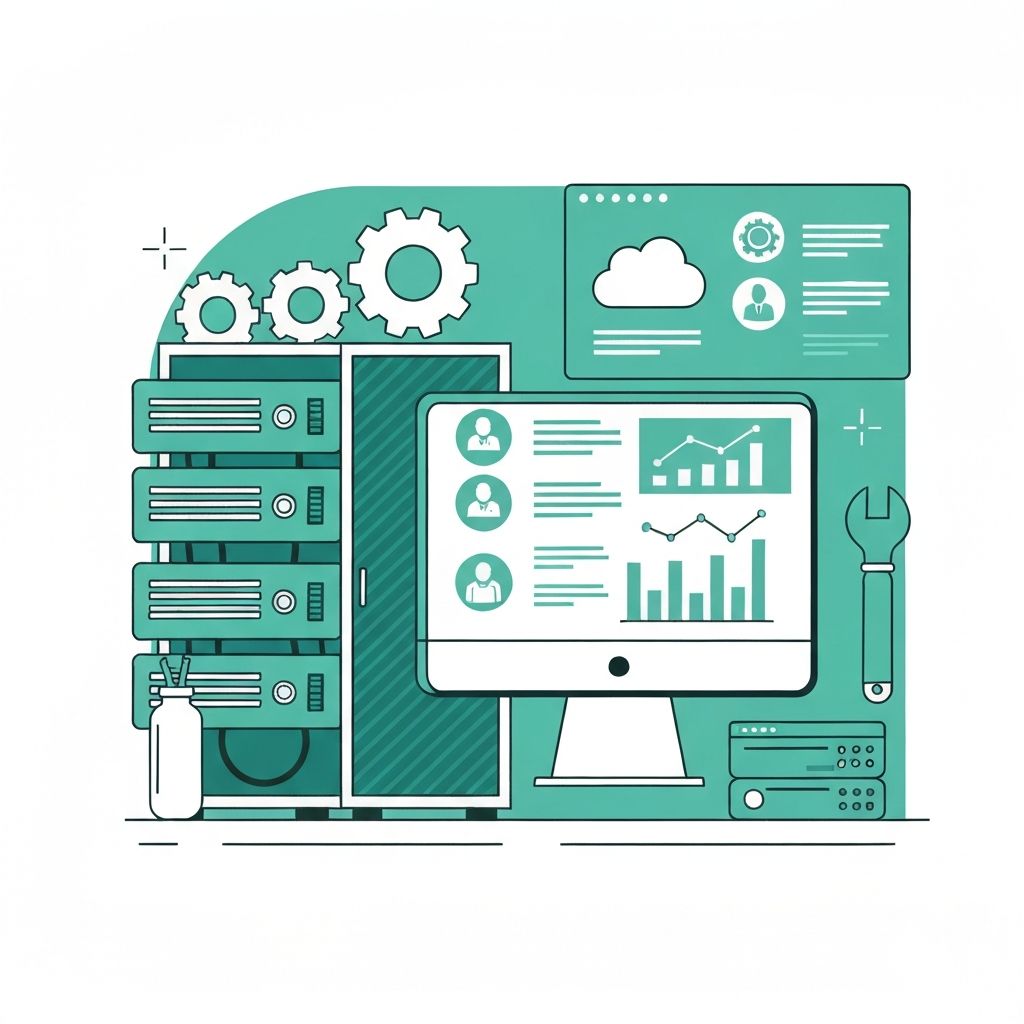 Maintenance and support illustration